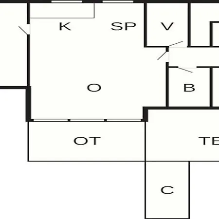Дом отдыха 7 Person In Ansager-by Traum *